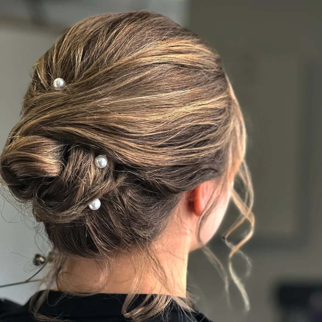 Chignon et mise en plis